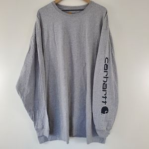 Carhartt Gray Long Sleeve Tee